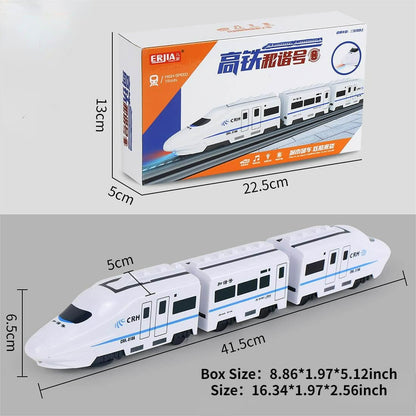 🎁Vânzare la cald 49% OFF🔥Electric Universal Simulare de mare viteză de cale ferată Harmony Train Toy