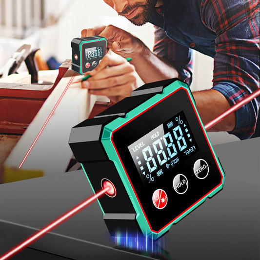 🔥 Găsitor de Unghiuri Digital Magnetic cu Laser Electronic