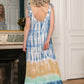 💝2025 Rochie de vară Colour Block Fashion