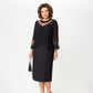 💝Rochii elegante negre cu mânecă 3/4 pentru femei