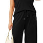 【S-2XL】💕 Top casual + pantaloni cu picioare largi