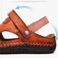 Men's Large Size Breathable Outdoor Soft Leather Sandals（Suitable for Summer）
