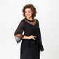 💝Rochii elegante negre cu mânecă 3/4 pentru femei
