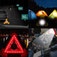 2-IN-1 Solar de urgență triunghiular Roadside lumina de avertizare