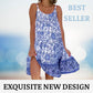 🏝️ rochie florală aerisită și lejeră