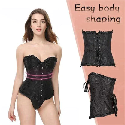 Corset de dantelă pentru femeia sexy