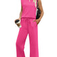 【S-2XL】💕 Top casual + pantaloni cu picioare largi
