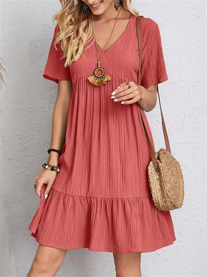 🔥Rochie de primăvară-vară din bumbac🥰💃