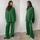 📦Livrare gratuită📦Set 2 piese din tricot lejer casual pentru femei