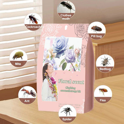 🔥Repelent pentru insecte Bila de camfor floral rezistent la mucegai