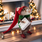 🎅🎄Șoarece drăguț cu ac de pâslă pentru decorare