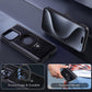 🔥Coperă completă din piele rezistentă la șocuri Magnetic Stand iPhone Case