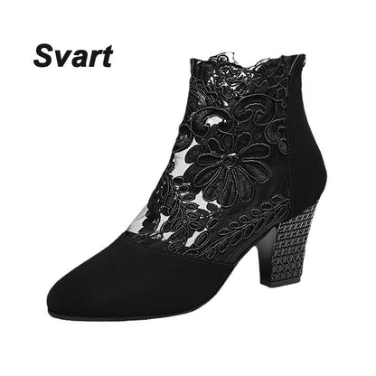 Femei de vară elegant dantelă tocuri înalte