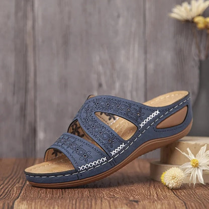 ✨2025 Sandale din piele moale (călcâi 3-5cm)💥