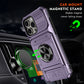 📱Exclusiv pentru iPhone💜 Suport pentru carduri și inel Grip Full-Body Anti-Shock Case🛡️