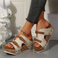 🔥PROMOȚIE ÎN ULTIMA ZI - 50%OFF🔥Cutout Platform Wedge Sandals
