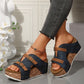 🔥PROMOȚIE ÎN ULTIMA ZI - 50%OFF🔥Cutout Platform Wedge Sandals
