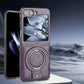✨Luxury PU Leather Magnetic Phone Case with Ring Stand for Galaxy Z Flip Series