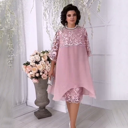 💗 Rochii elegante din dantelă stratificată