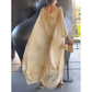 Rochie elegantă din șifon cu imprimeu marmorat
