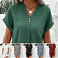 🌷Minimalist rochie de culoare solidă cu gât în V pentru femei