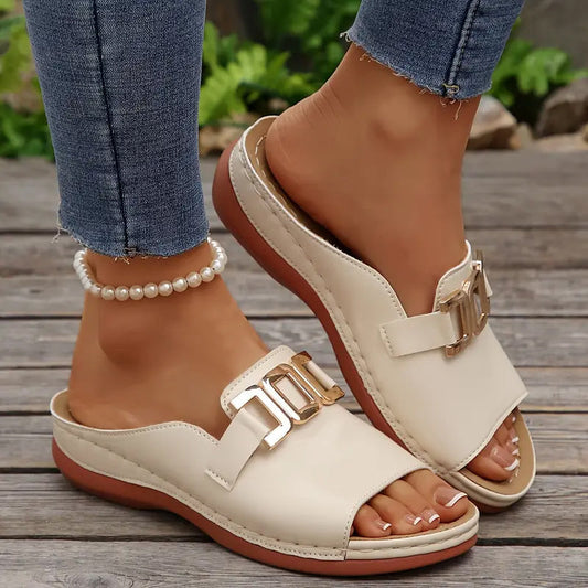 💞Piele artificială Sandale confortabile pentru femei