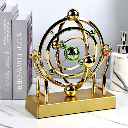 ✨Ornament de artă Perpetual Motion în Orbită Celestă🌌