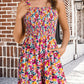 👗 Femeii fără mâneci pătrat gât Jumpsuit de vară