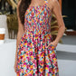 👗 Femeii fără mâneci pătrat gât Jumpsuit de vară