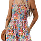 👗 Femeii fără mâneci pătrat gât Jumpsuit de vară