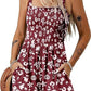 👗 Femeii fără mâneci pătrat gât Jumpsuit de vară