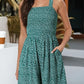 👗 Femeii fără mâneci pătrat gât Jumpsuit de vară