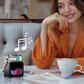 🌟🎒Mic, dar puternic! Boxă portabilă wireless Bluetooth – Încape într-o cană, dar rage ca un urs! 🔊☕🐻