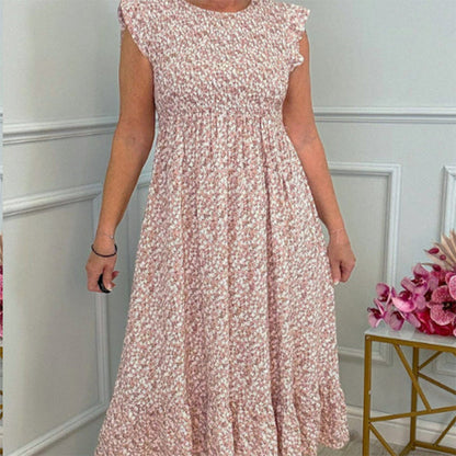 【S-2XL】🌸Rochie maxi florală elegantă