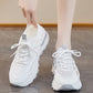 💞👟Adidași damă fashion din plasă cu design decupat și închidere cu șireturi