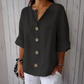 💥Timp limitat Big Sale OFF💥Femeii vrac moda buton Top