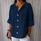 💥Timp limitat Big Sale OFF💥Femeii vrac moda buton Top