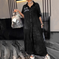 ✨Rochie lungă casual pentru femei cu guler și nasturi 🎁Livrare gratuită