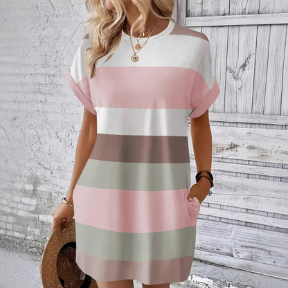 ✨Rochie casual pentru femei cu gât rotund