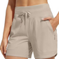 💖Pantaloni scurți de baie cu talie înaltă și uscare rapidă pentru femei