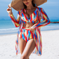 Set elegant și sexy de bikini din trei piese👙