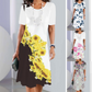 🌺Rochie casual de damă cu imprimeu