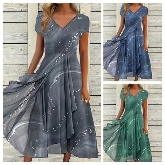 🔥 Rochie elegantă pentru femei cu decolteu în V