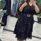 Rochie Pentru Femei Cu Lungime Până La Genunchi Și Decolteu În V