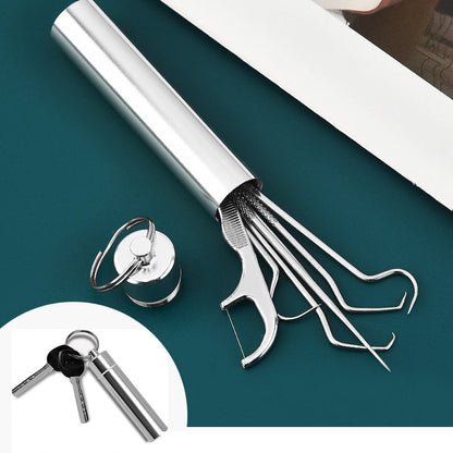 🦷Set de scobitori din oțel inoxidabil