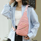 🏆️Anti-theft broderie culoare uni crossbody sac pentru călătorii de zi cu zi