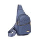 🏆️Anti-theft broderie culoare uni crossbody sac pentru călătorii de zi cu zi