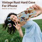 Husă rigidă vintage Rust pentru iPhone