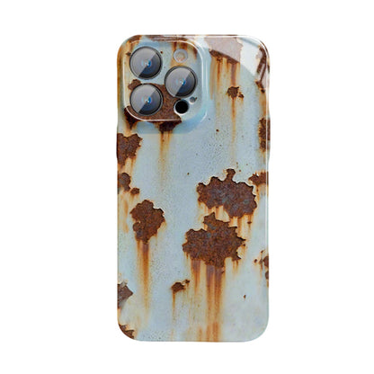 Husă rigidă vintage Rust pentru iPhone